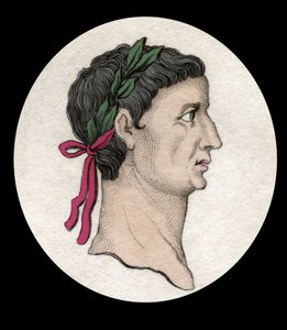 Porträt des römischen Kaisers Tiberius Claudius Nero (42 v. Chr.-37 n. Chr.)
