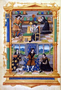 Prinz lernt Physik, Philologie, Religion und Wartung - in „Von der Unterweisung eines Prinzen“ von Guillaume Budé (1467-1540)