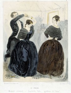 Promenade populaire de Paris: Le Prado, um 1860: „Quadrille, Polka, Apotheose von Clara“