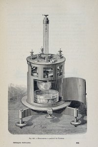 Quadrantelektrometer von W. Thomson - in „La physique populaire“ von Emile Desbeaux von Unknown artist