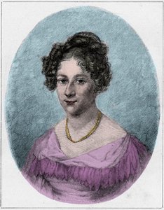 Rahel Varnhagen von Ense, geborene Rahel Levin, genannt Rahel Robert oder Robert-Tornow (Robert Tornow) (1771-1833), deutsche Schriftstellerin der Romantik von Unknown artist
