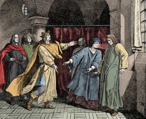Versöhnung von Ludwig mit Friedrich - Versöhnung zwischen Kaiser Ludwig IV. des Heiligen Römischen Reiches (oder Ludwig III. von Bayern)