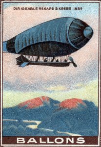 Renard und Krebs Luftschiffballon von Unknown Artist
