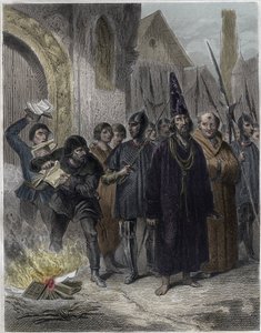 Darstellung von Jan Hus von Unknown artist