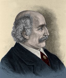 Risorgimento: Porträt des Patrioten, Philosophen und politischen Denkers Carlo Cattaneo (1801-1869) Gravur aus dem 19. Jahrhundert.