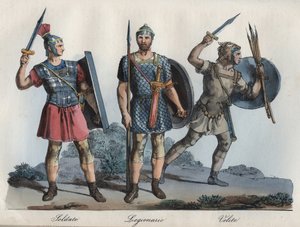 Römischer Soldat - Legionär - Velites von Unknown artist
