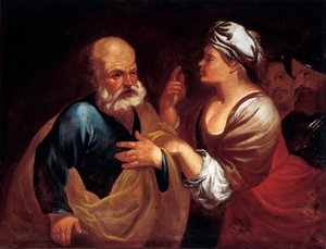 Die Verleugnung des heiligen Petrus