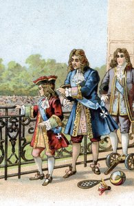 Sire, all dieses Volk gehört Ihnen. sagte der Marschall von Villeroi zu Loius XV als Kind. von Unknown artist