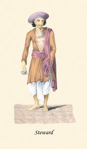Steward mit Schlüsseln