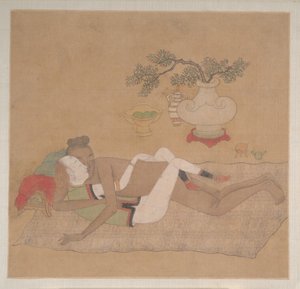 Tartaroffizier mit blonder Dame von Unknown Artist