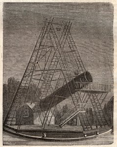 Teleskop von William Herschel (Friedrich Wilhelm Herschel)