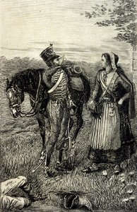 Die Kartause von Parma von Stendhal. 19. Jahrhundert Gravur