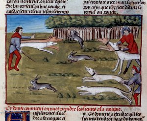 Die Hasenjagd von Unknown artist