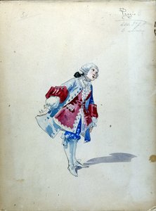 Die Dame mit dem Spaten: Oper komponiert 1890 von Piotr oder Petr Iljitsch Tschaikowski (oder Tschaikowsky) von Unknown artist