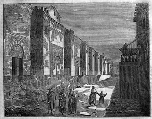 Die Moschee von Cordoba in Spanien. Heute die christliche Kathedrale von Unknown artist