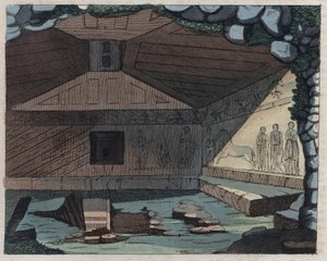 Die Nekropole von Tarquinia von Unknown artist