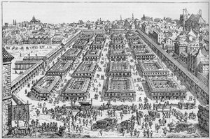 Der Jahrmarkt von Saint Germain im 17. Jahrhundert