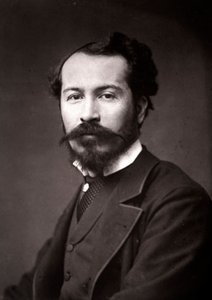 Der Künstler Edmond-Louis Dupain porträtiert anlässlich des Salons von Paris 1883 von Unknown
