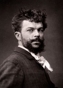 Der Künstler Georges Haquette porträtiert anlässlich des Salons von Paris 1883 von Unknown