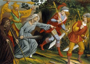 Der Bettler, der Verrückte, die Hexe und die Waffensergeanten