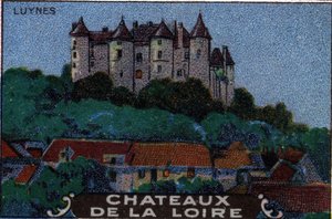 Die Schlösser der Loire: das Schloss von Luynes, Anfang 20. Jahrhundert