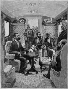 Die Reise von Präsident Carnot im Jahr 1890 von Unknown artist