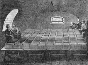Der große Haufen von Hyde Wollaston, gebaut für Humphry Davy im Jahr 1807. In 