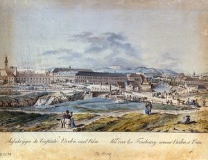 Die Vororte von Wien im 19. Jahrhundert von Unknown artist