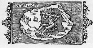 Die Hexenkette - in „Historia de Gentibus Septentrionalibus“ von Olaus Magnus, Rom 1555 von Unknown artist