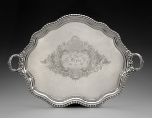 Tablett, um 1855