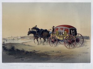 Türkische Kutsche - 19. Jahrhundert, n. Chr. von Unknown artist