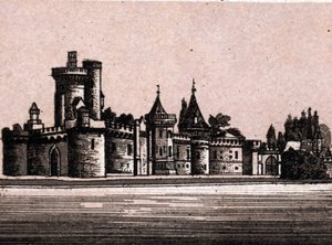 Wien, Österreich: Ansicht des Schlosses Laxenburg (Schloss Laxenburg in Wien). in „Die Welt illustriert 168 Ansichten“ Undatiert (spätes 19. Jahrhundert)