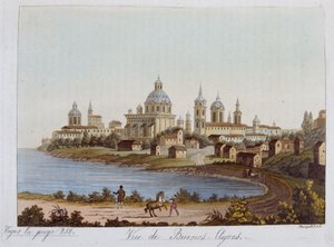 Ansicht von Buenos Aires von Unknown artist