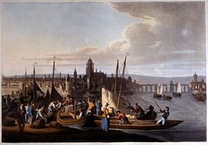 Ansicht von Frankfurt am Main, Deutschland. 19. Jahrhundert von Unknown artist