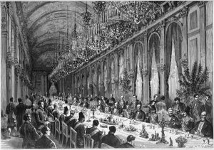 Besuch des Schahs von Persien in Frankreich