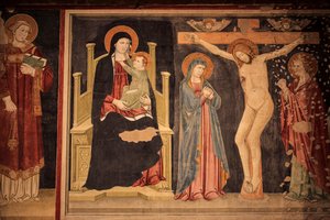 Wandfresko in San Zeno Maggiore, Verona von Unknown artist