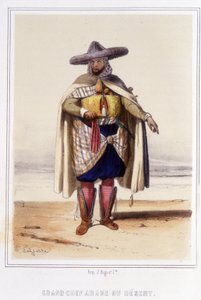 Großer arabischer Chef der Wüste in der zweiten Hälfte des 19. Jahrhunderts von Unknown artist