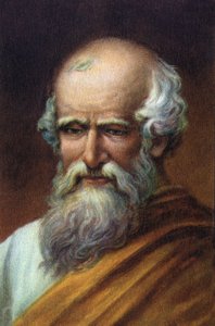 Porträt von Archimedes von Syrakus, griechischer Wissenschaftler aus Sizilien, Physiker, Mathematiker und Ingenieur. von Unknown Artist