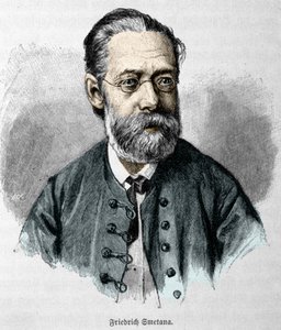 Porträt von Bedrich Smetana (1824-1884), tschechischer Komponist und Pianist von Unknown artist