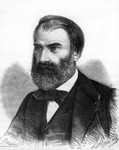 Porträt von Eugène Pelletan, französischer Politiker (1813-1884).