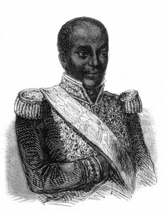 Porträt von Faustin Soulouque, Präsident und Kaiser von Haiti von Unknown artist