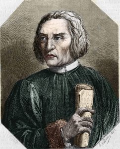 Porträt von Jean de Gerson. Französischer Theologe (1363-1429).