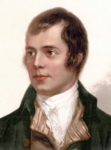 Porträt von Robert Burns, schottischer Dichter (1759-1796) von Unknown artist