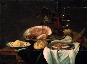 Stillleben, 1650 von Unknown Old Master