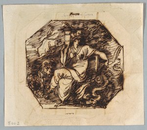 Zeichnung, Ceres, um 1810 von Unknown artistUnknown artist