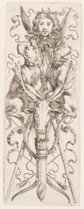 Druck, Ornamenti o Grottesche (Groteskes Ornament), ca. 1653