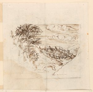 Eine Landschaft von Unknown artist