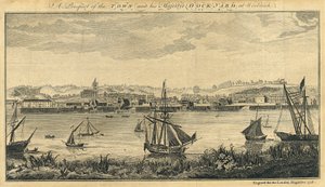 Aussicht auf die Stadt und die königliche Werft in Woolwich von Unknown artist
