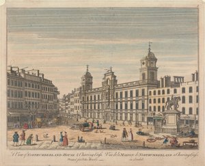 Ansicht von Northumberland House und Charing Cross