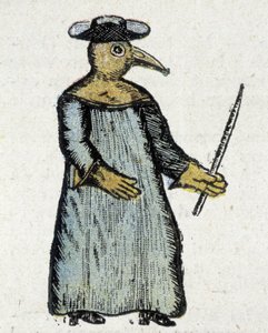 Ein Arztkostüm in Zeiten der Pest